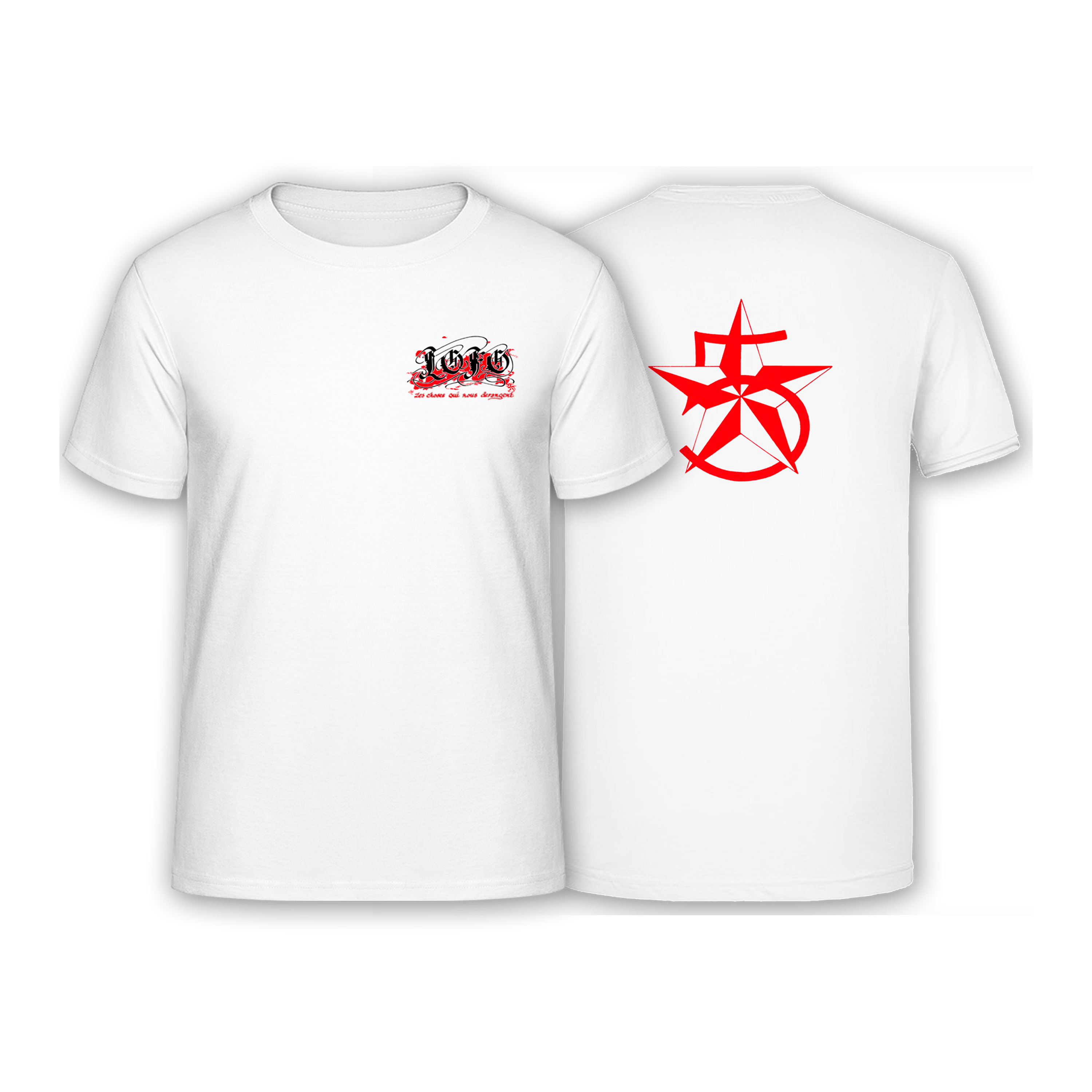 Vinyle + T-shirt + Stickers “Les choses qui nous dérangent“