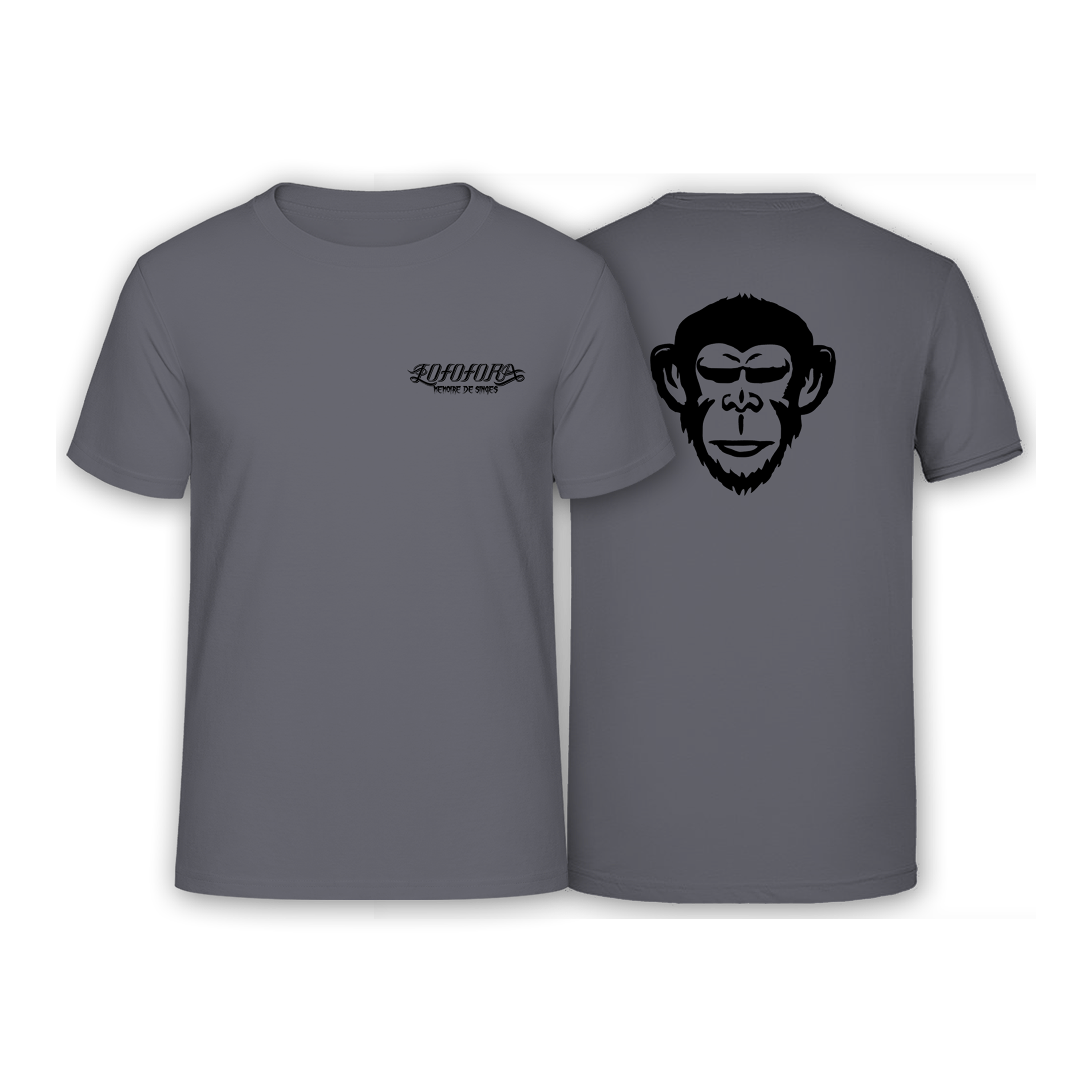 Vinyle splatter numéroté édition limitée + T-shirt + Stickers “Mémoire de singes“