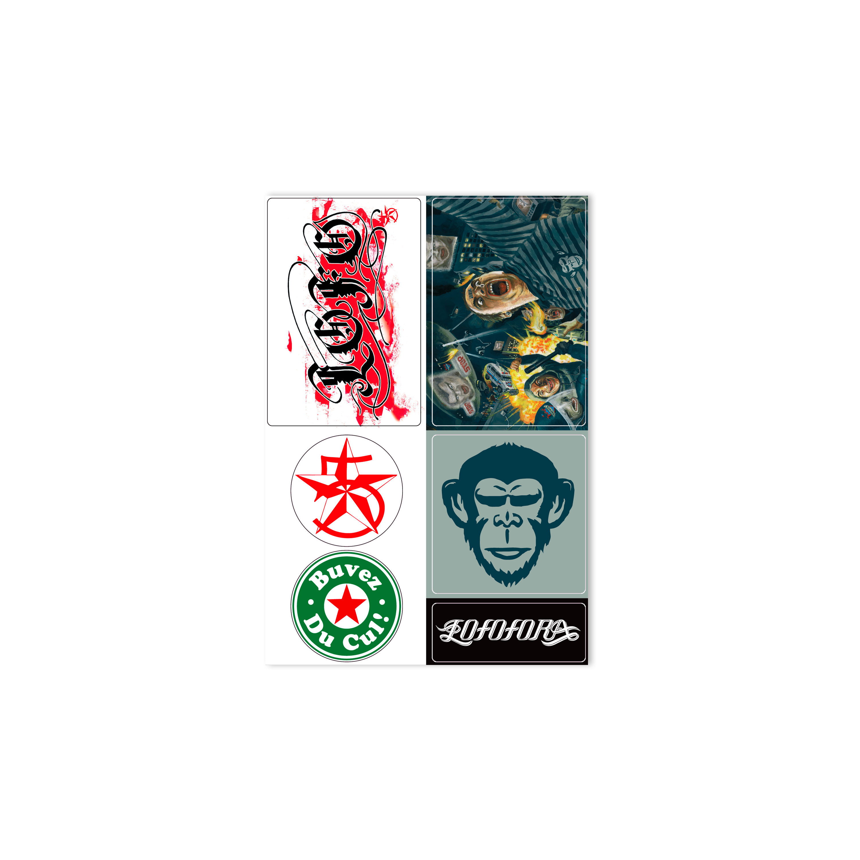 Vinyle + T-shirt + Stickers “Les choses qui nous dérangent“